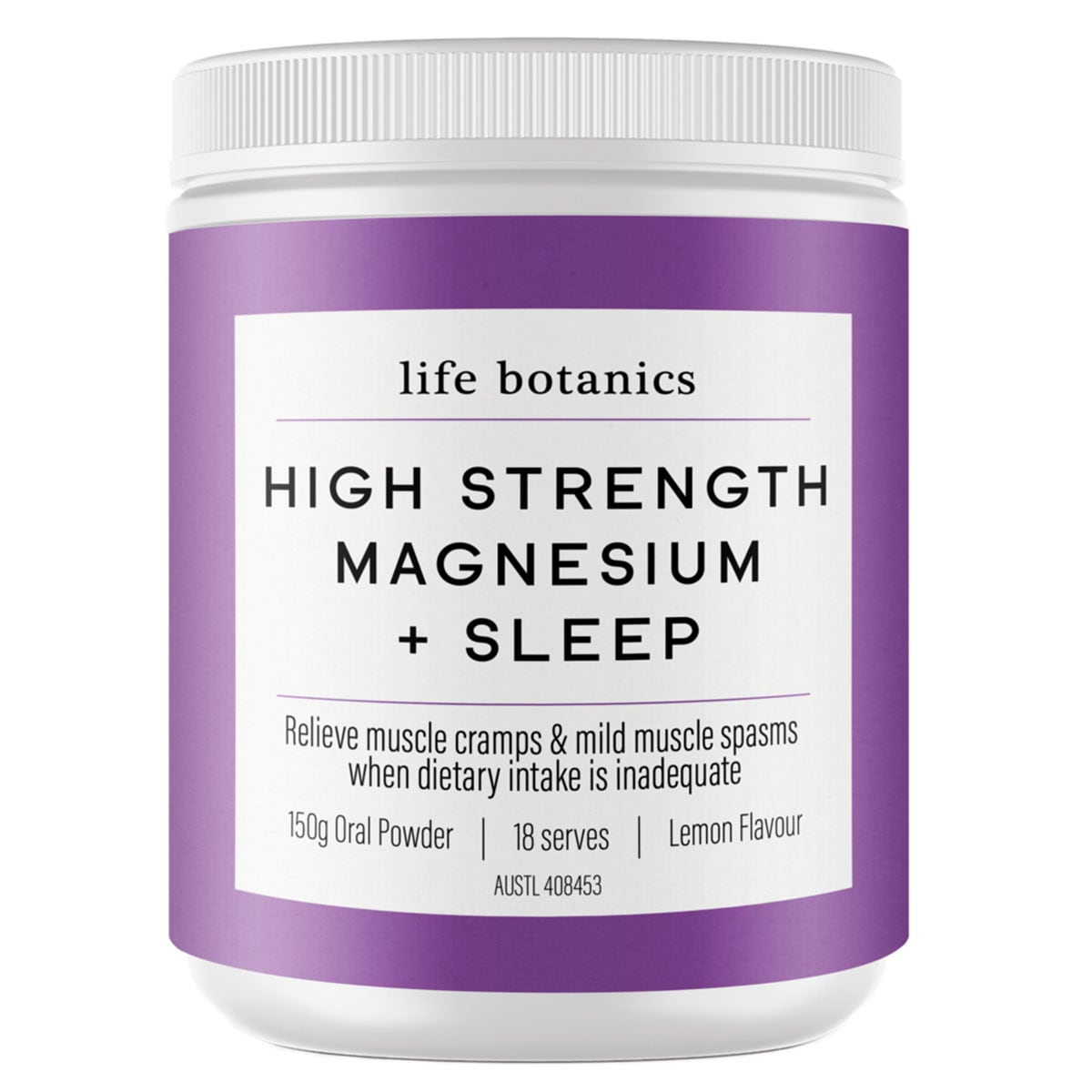 Life Botanics High Strength Magnesium + Sleep 150g