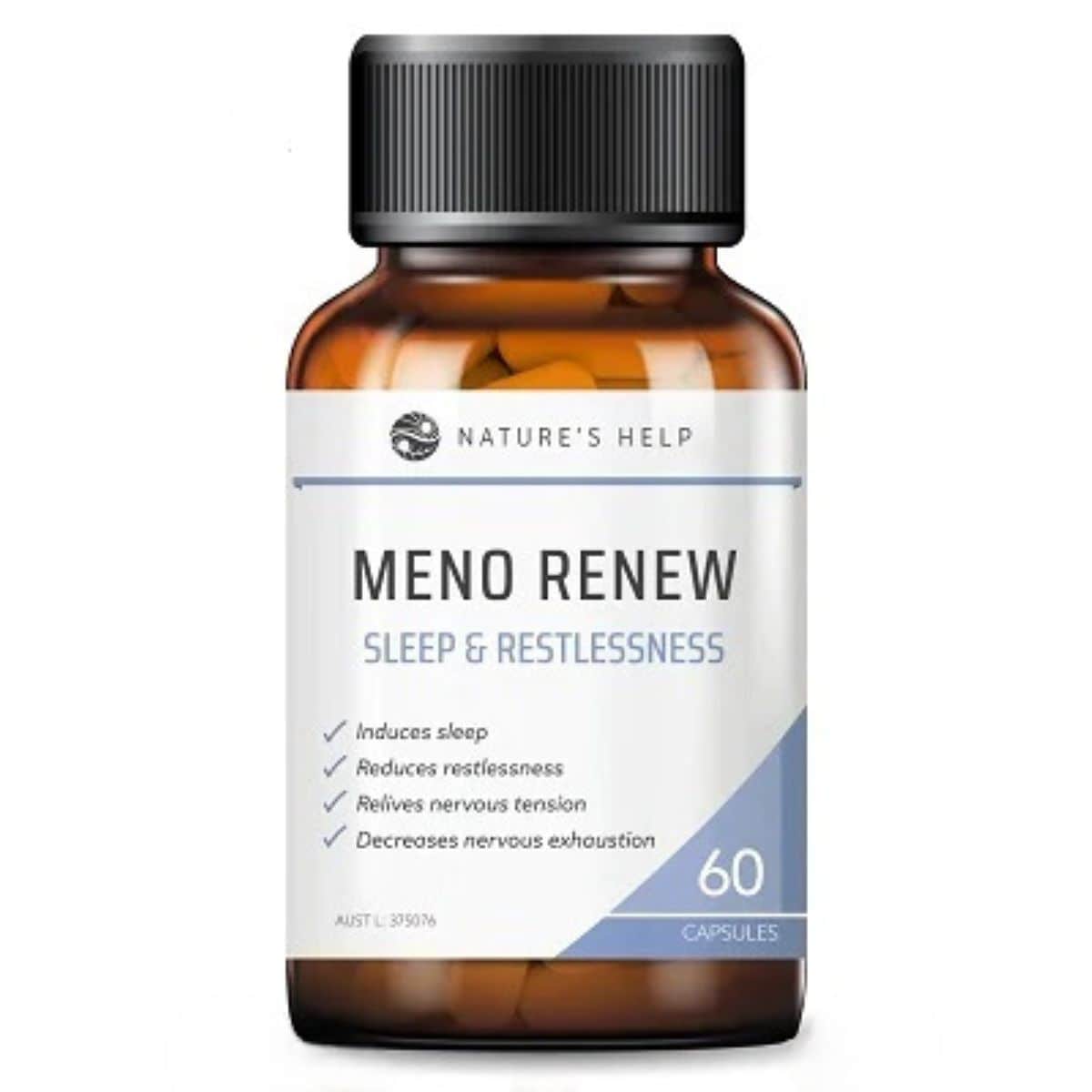 Nature's Help Meno Renew - Sleep and Restlessness 60 Capsules | Healthylife