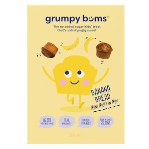 Grumpy Bums Banana Bread Mini Muffin Mix 189g