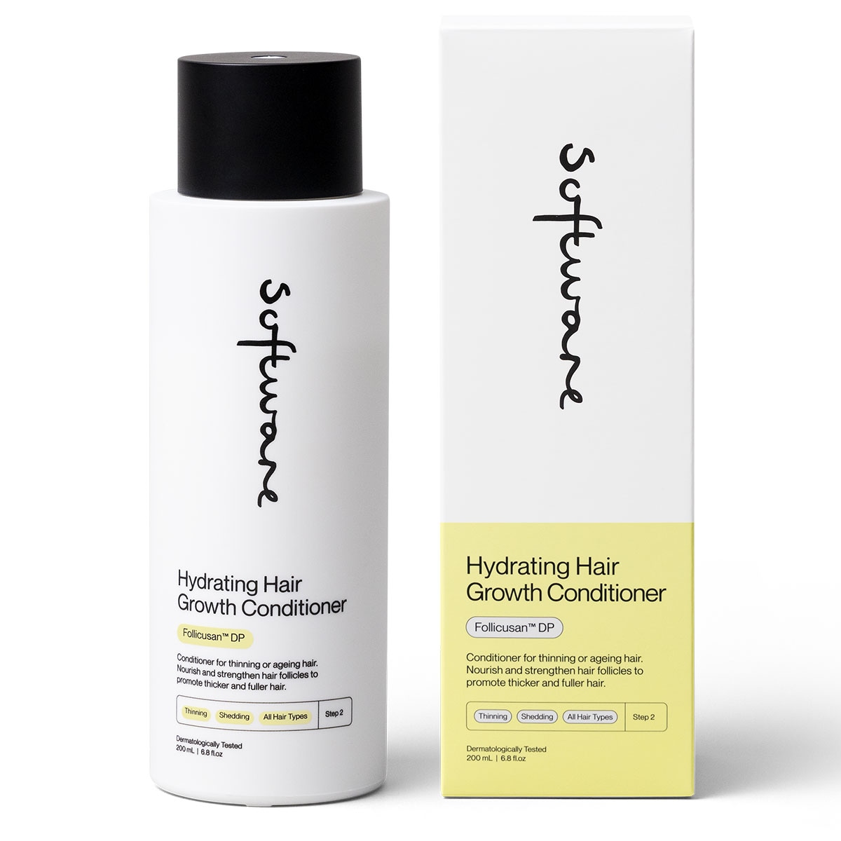 Software Hydrating Hair Growth Conditioner 200ml