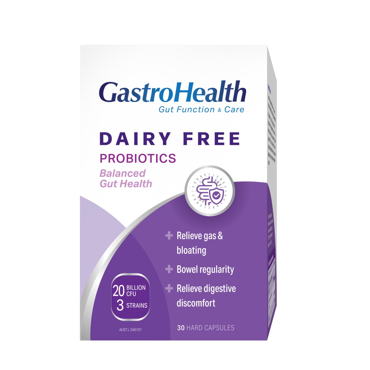 Naturopathica GastroHealth Dairy Free Probiotic 30 Capsules | Healthylife Australia