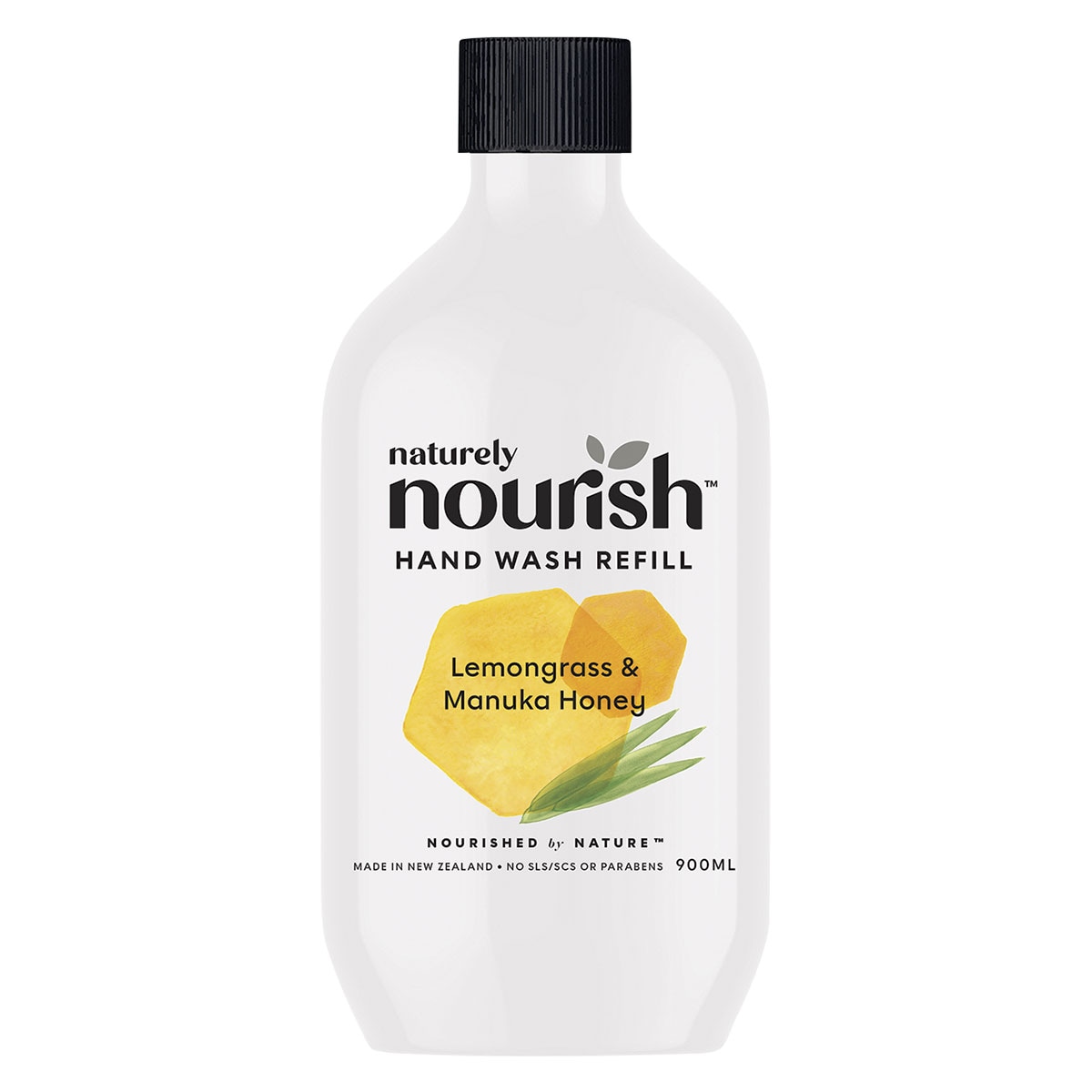 Naturely Nourish Hand Wash Lemongrass & Manuka Honey 900ml