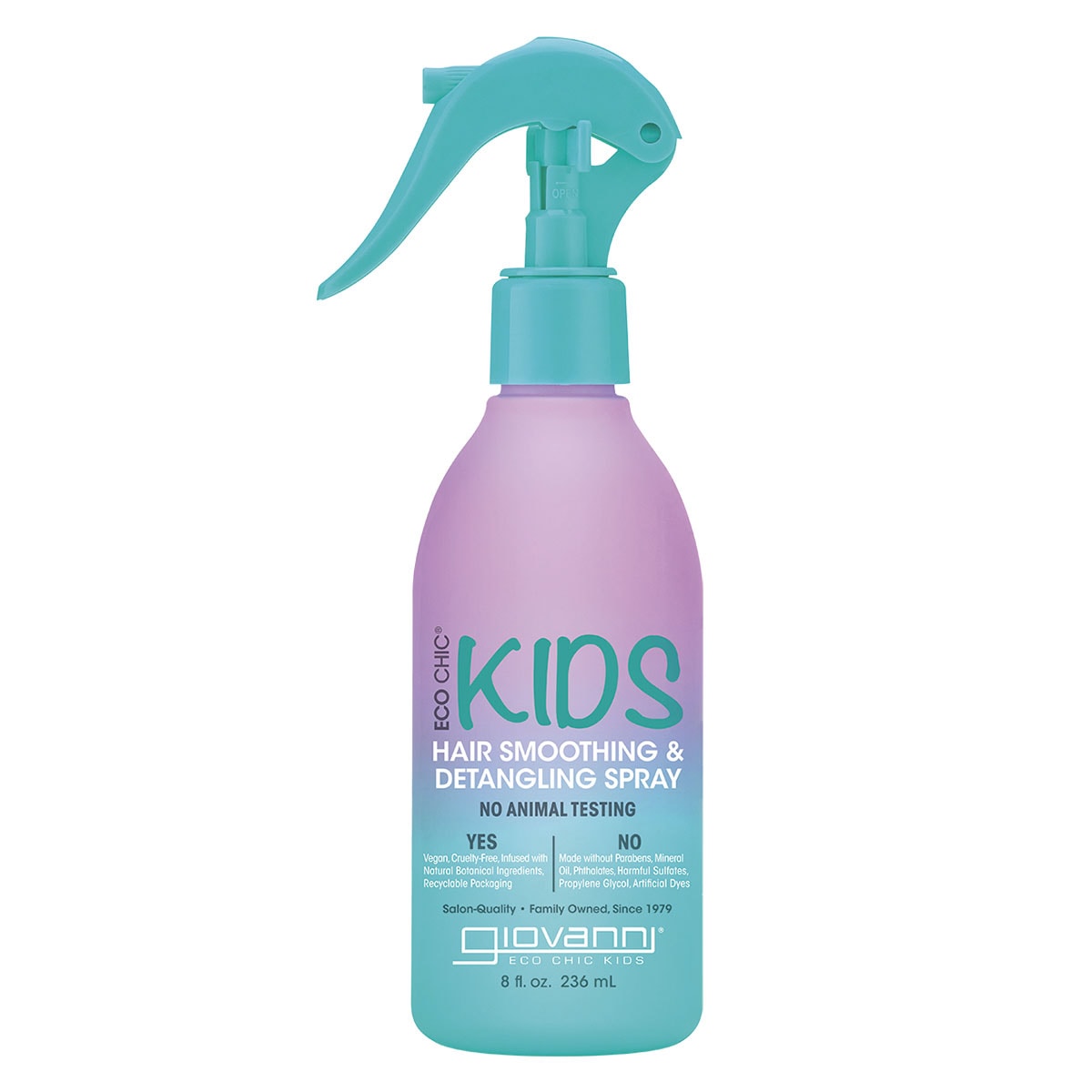 Giovanni Eco Chic Kids Hair Smoothing & Detangling Spray 236ml