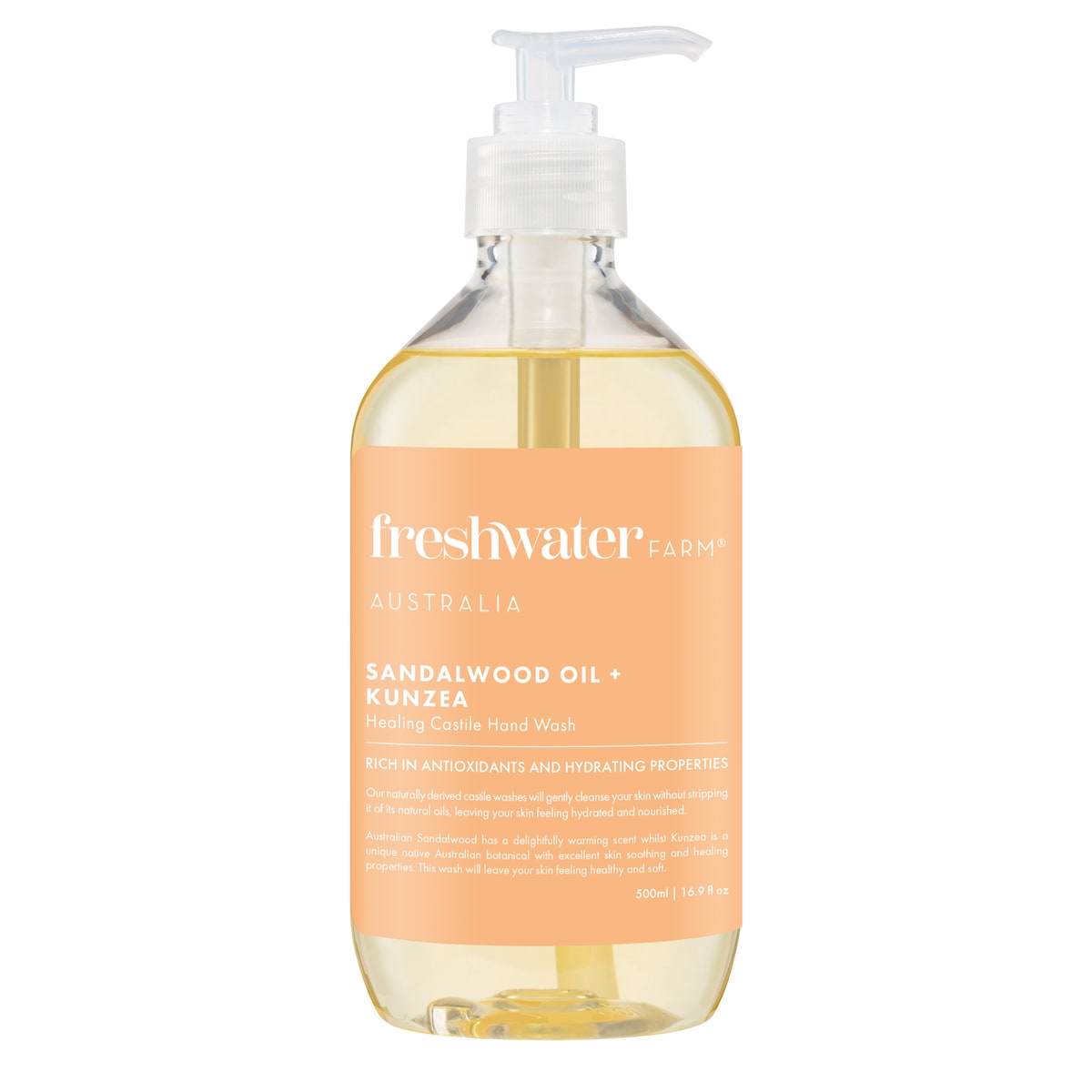 Freshwater Farm Sandalwood Oil + Kunzea Hand Wash 500ml