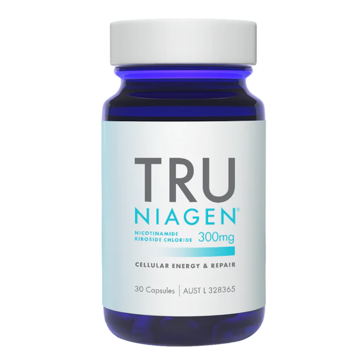 Tru Niagen Nicotinamide Riboside Chloride 300mg 30 Caps | Healthylife Australia