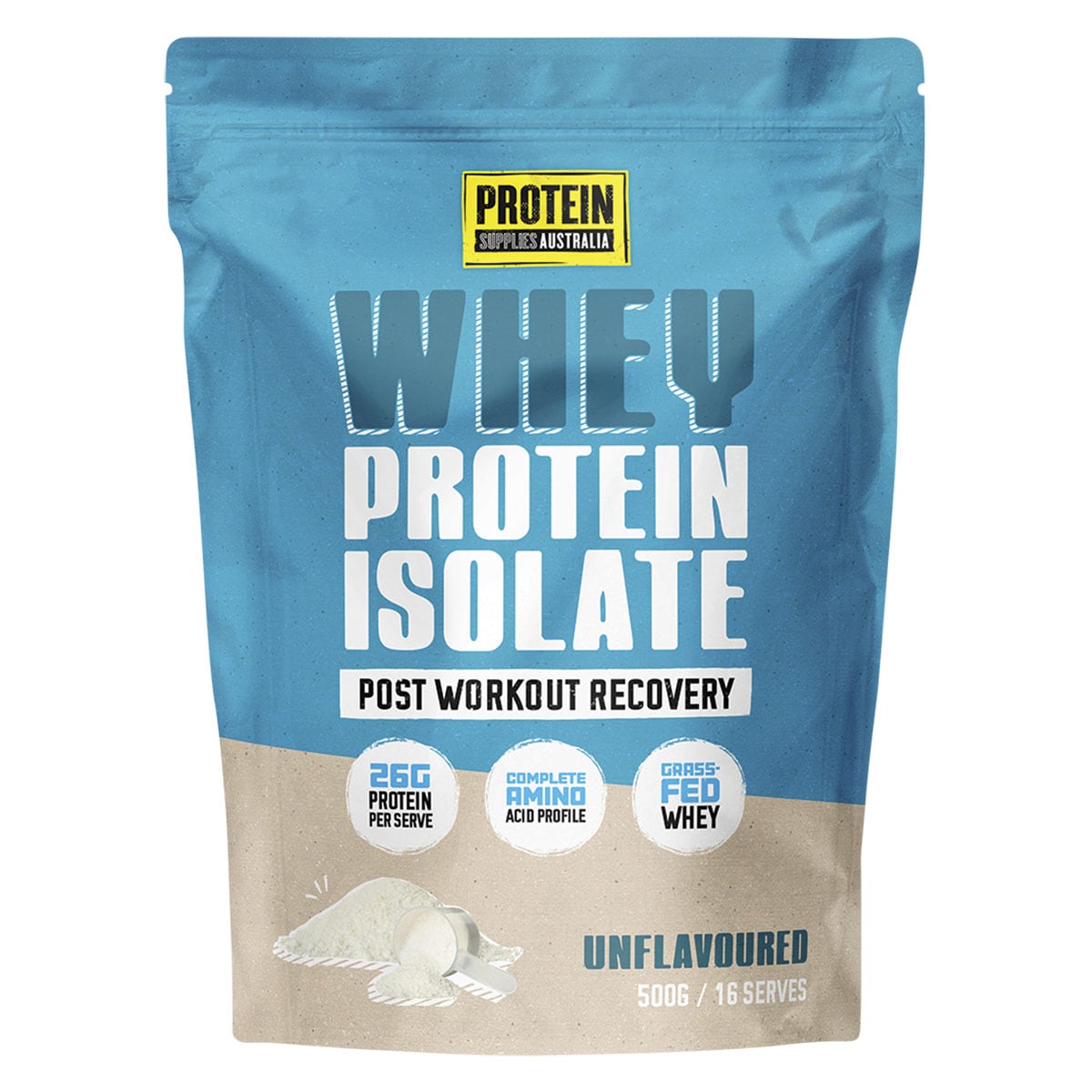 Protein Supplies Australia WPI Unflavoured 500g