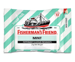 Fishermans Friend Sugar Free Mint Lozenges 25g