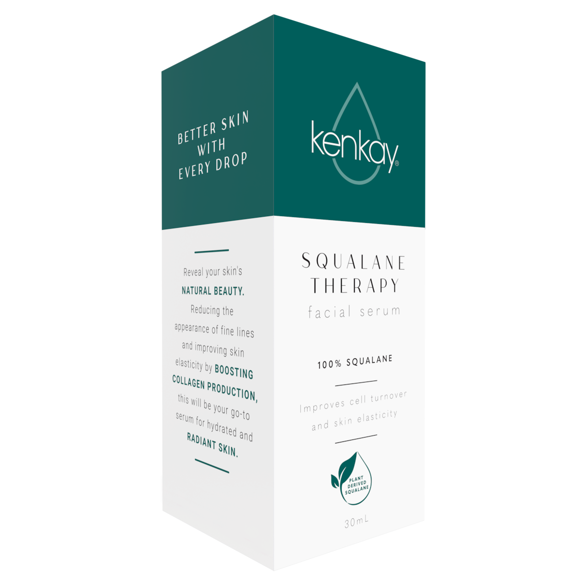 Kenkay Dry Skin Therapy 100% Squalane Facial Serum 30ml