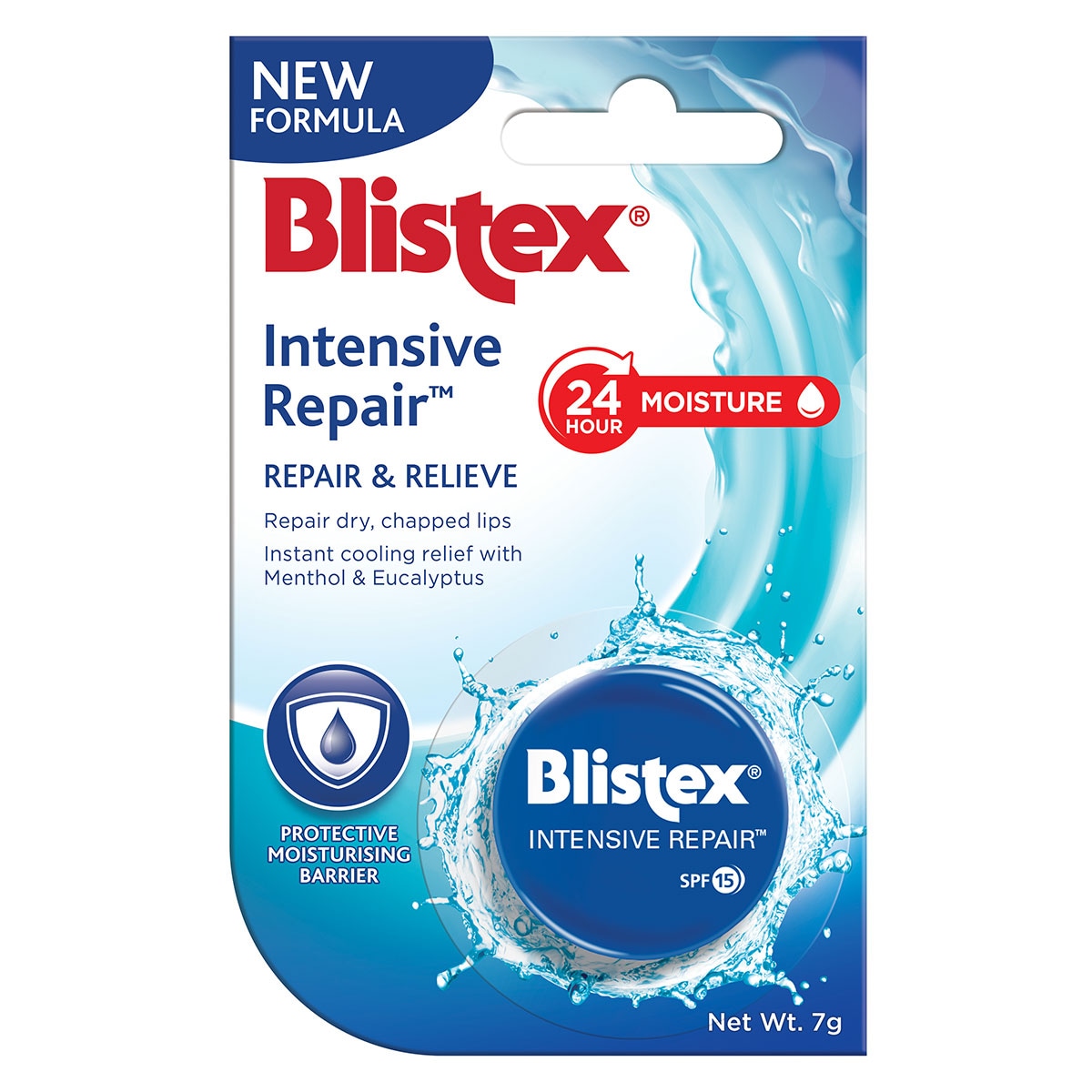 Blistex Intensive Repair Lip Balm SPF15 - 7.0g Pot
