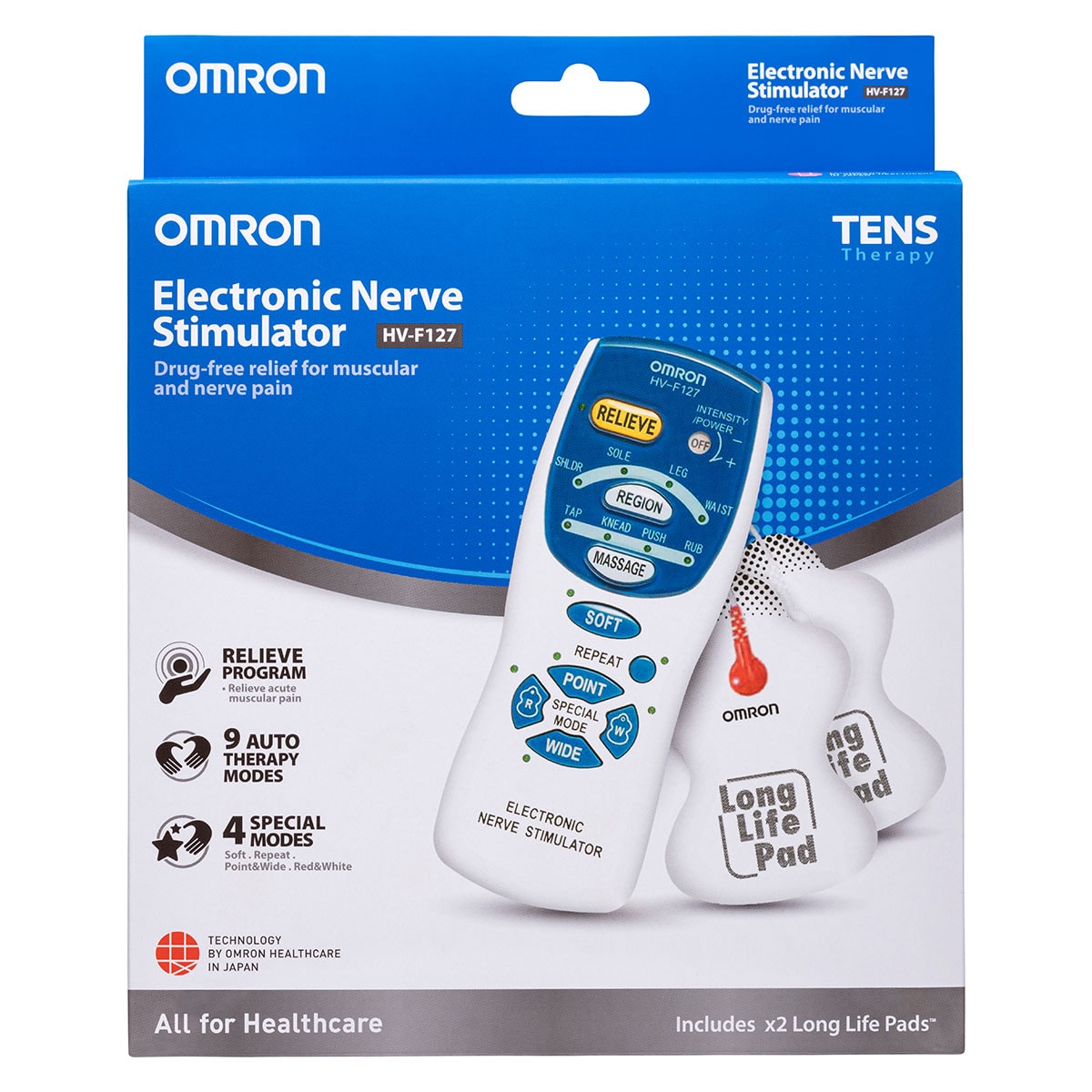 Omron HVF127 TENS Therapy Device