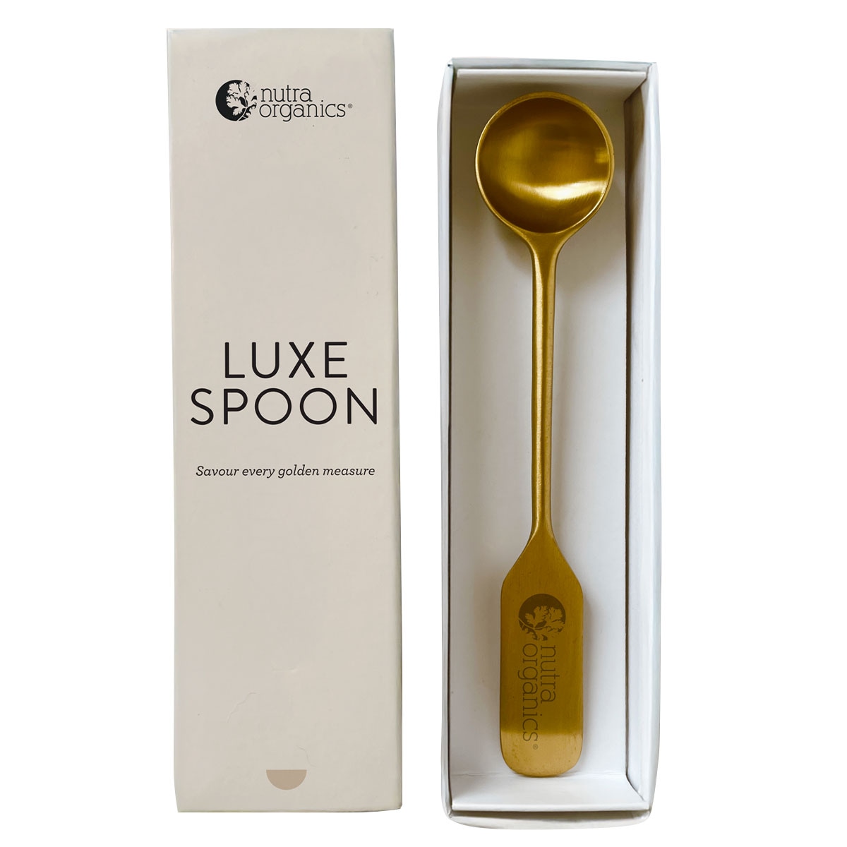 Nutra Organics Brass Luxe Spoon