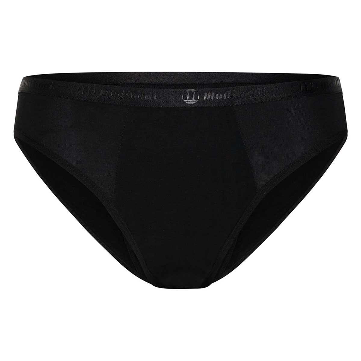 Modibodi Classic Bikini Period Underwear Super-Overnight Black 10/S