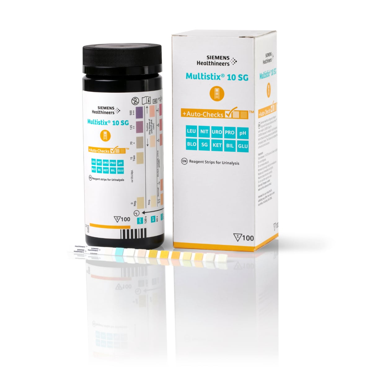 Multistix 10 SG Reagent Test Strips 100 Pack