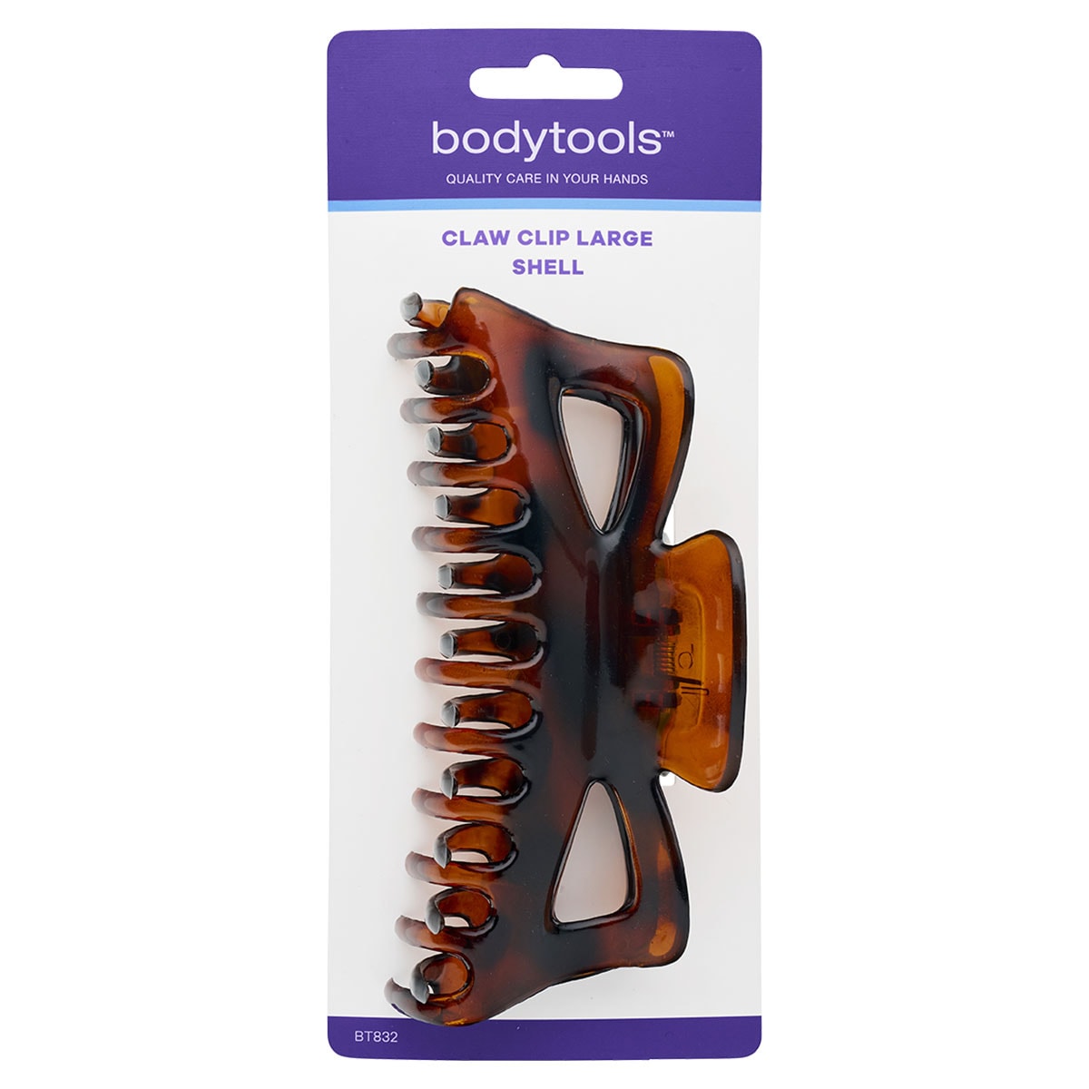 Bodytools Hair Claw Clip Large Shell 1 Pack