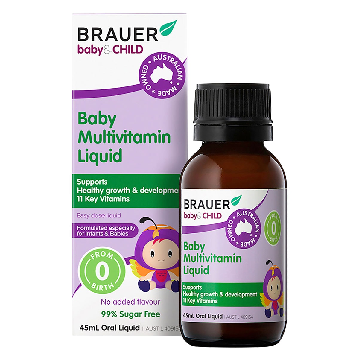Brauer Baby & Child Liquid Multivitamin 45ml