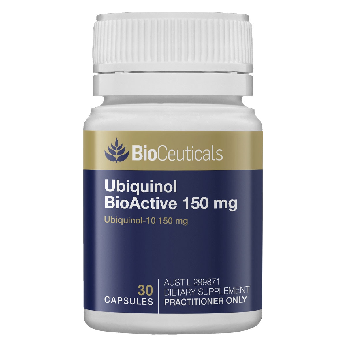 BioCeuticals Ubiquinol BioActive 150mg 30 Capsules