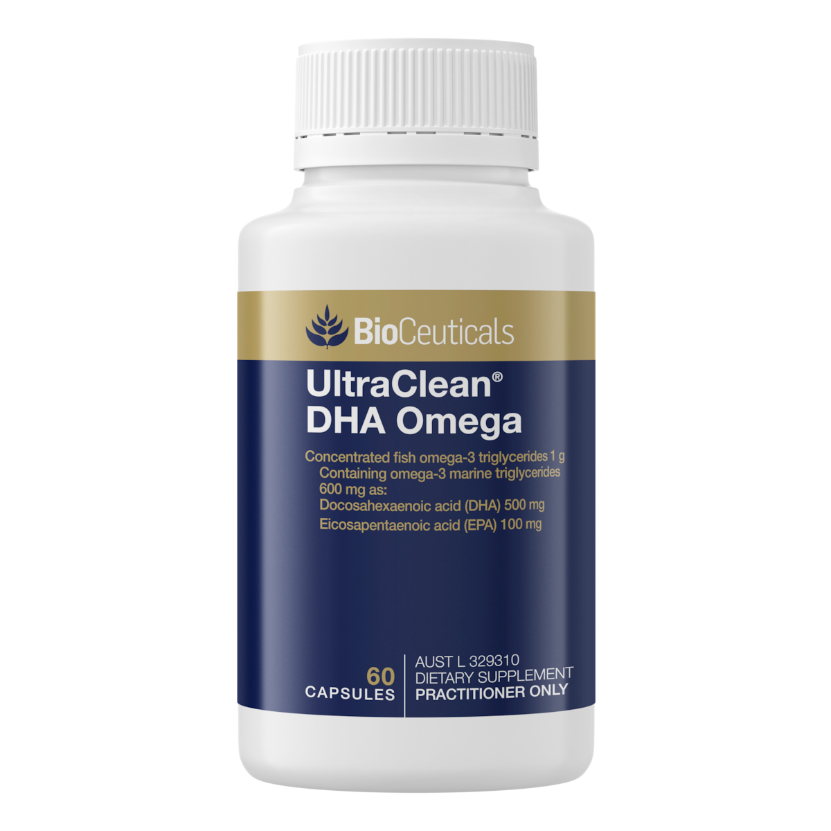 BioCeuticals UltraClean DHA Omega 60 Capsules