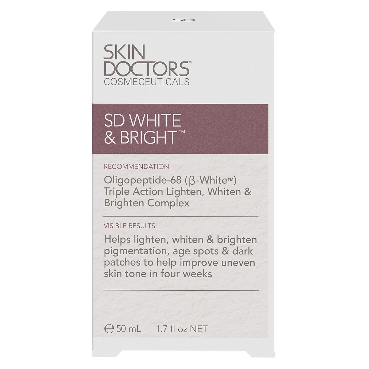 Skin Doctors SD White & Bright Treatment Cream 50ml