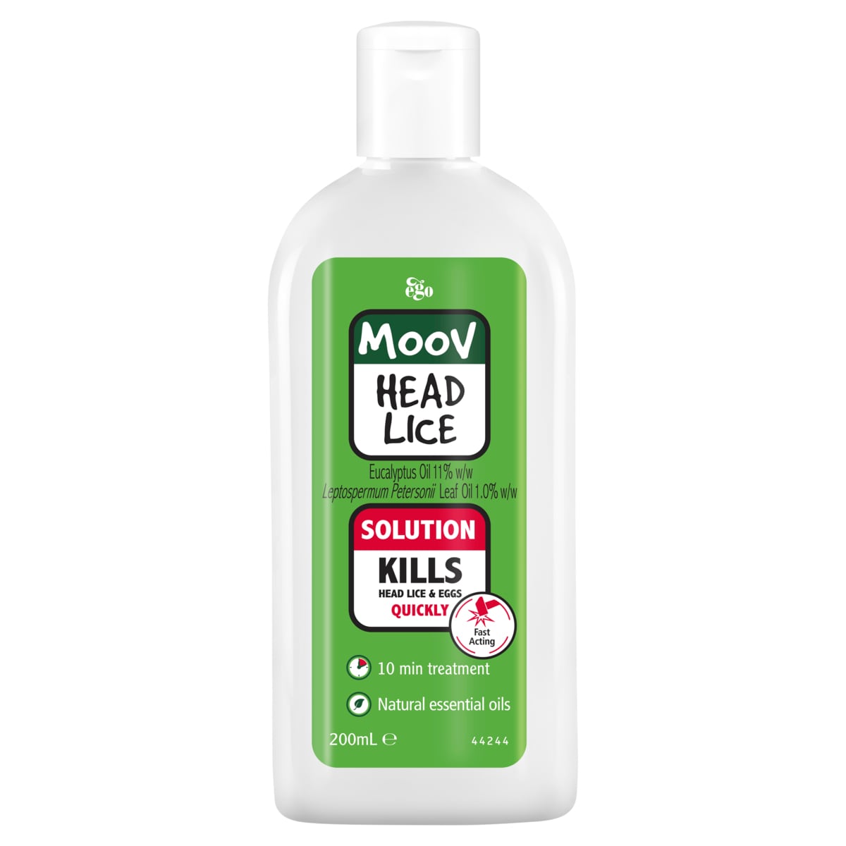 Ego Moov Head Lice Solution 200ml