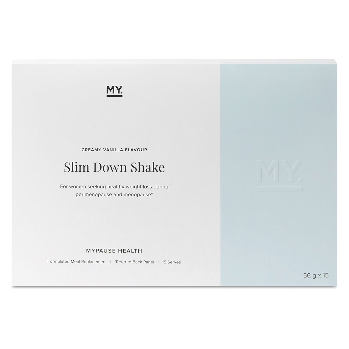 MyPause Health Slim Down Shake Vanilla 15 x 56g Sachets