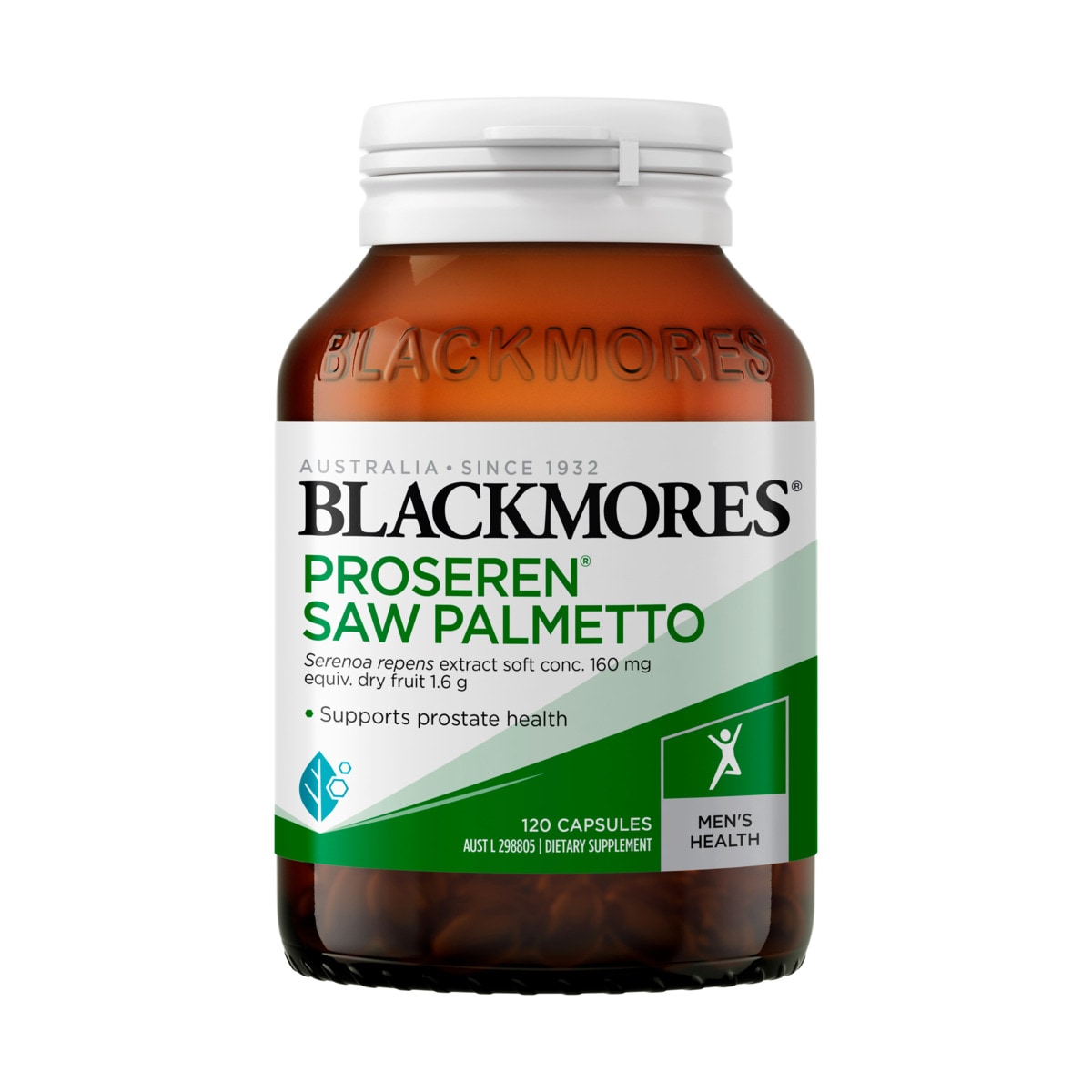 Blackmores Proseren Saw Palmetto Prostate Support 120 Capsules