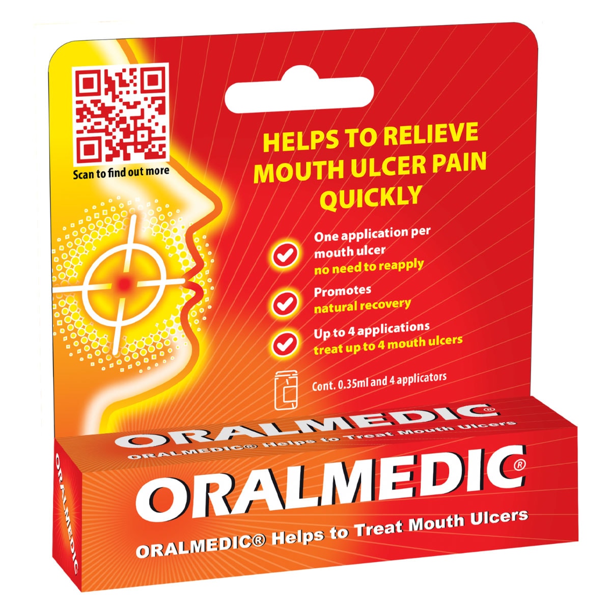 Oralmedic Mouth Ulcer Treatment 2 Pack