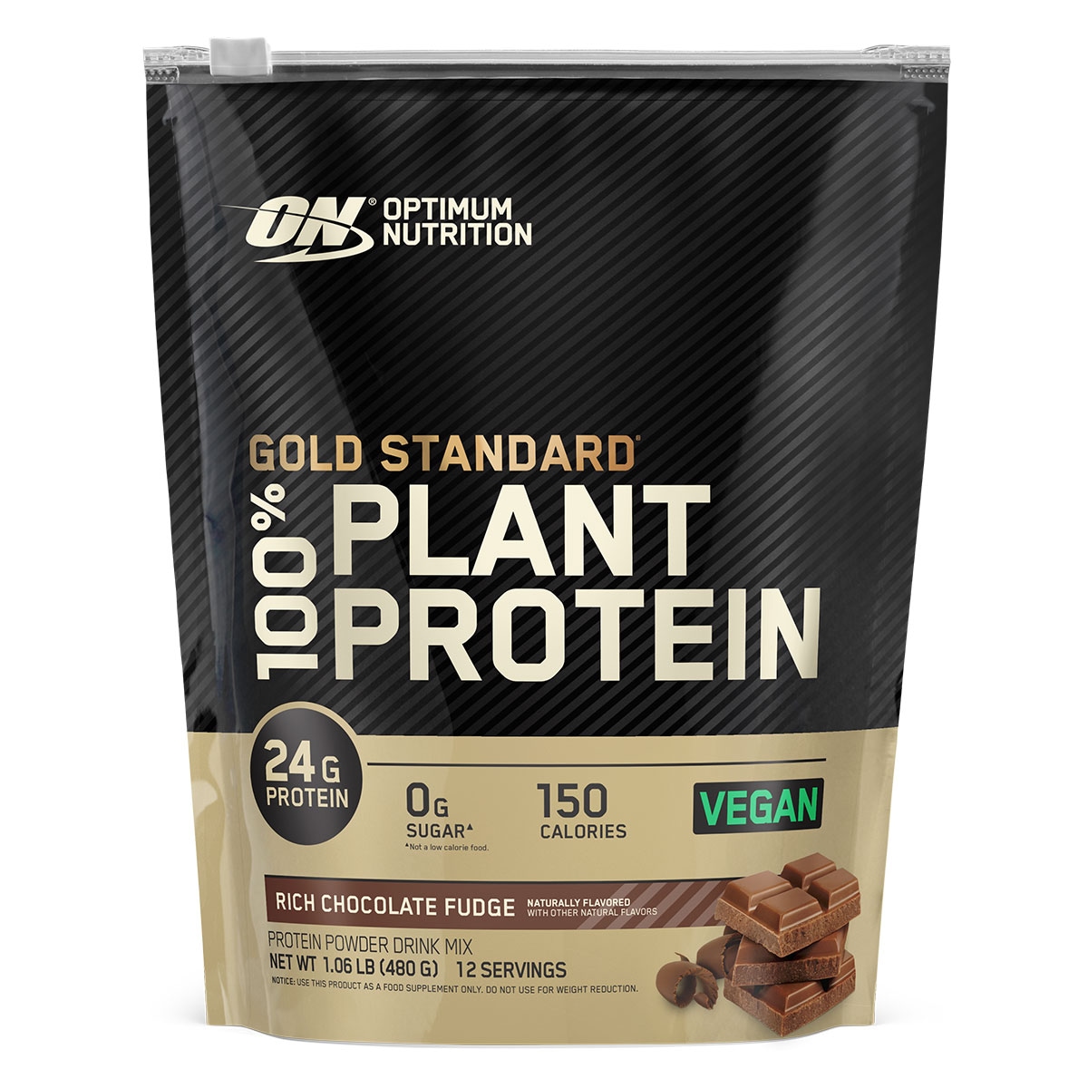 Optimum Nutrition GS Plant Protein Powder Chocolate 480g