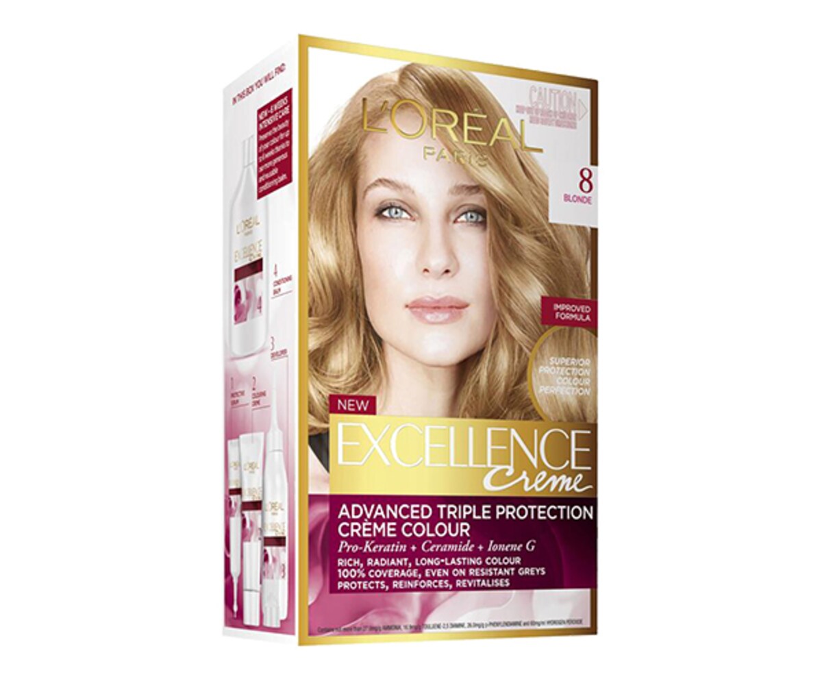 L'Oreal Excellence Creme 8 Blonde Hair Colour (While Stock Last)