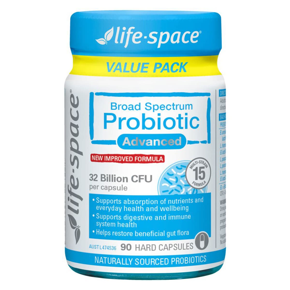 Life-Space Broad Spectrum Probiotic Advanced 90 Capsules | Healthylife