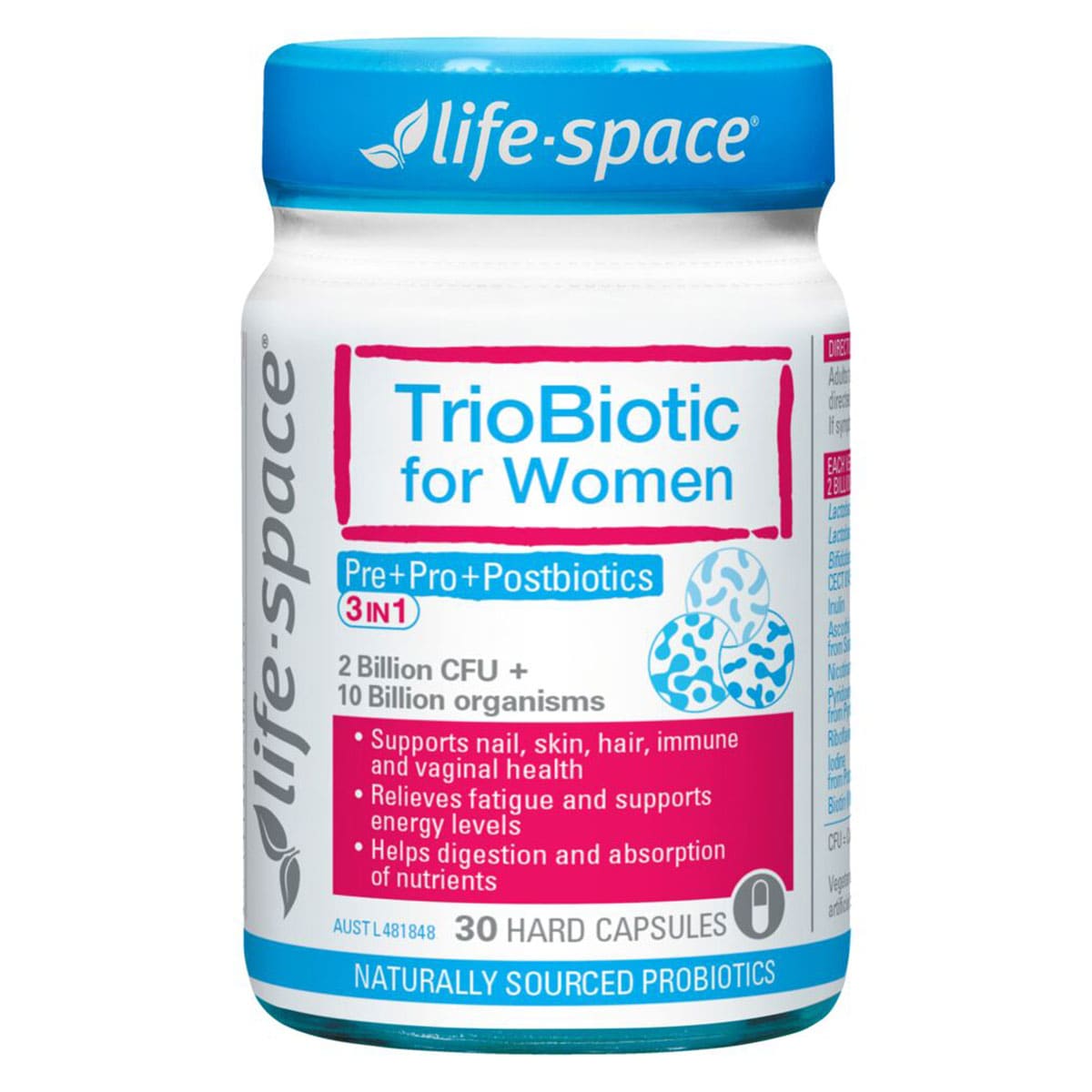 Life-Space Women's TrioBiotic 30 Capsules | Healthylife