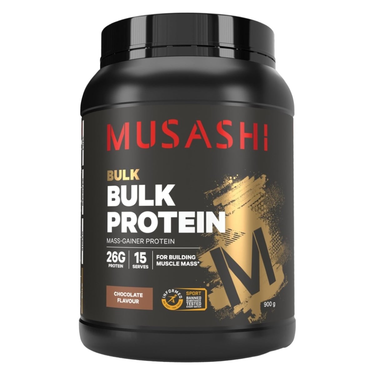 Musashi Bulk Protein Powder Chocolate Milkshake 900g | Healthylife