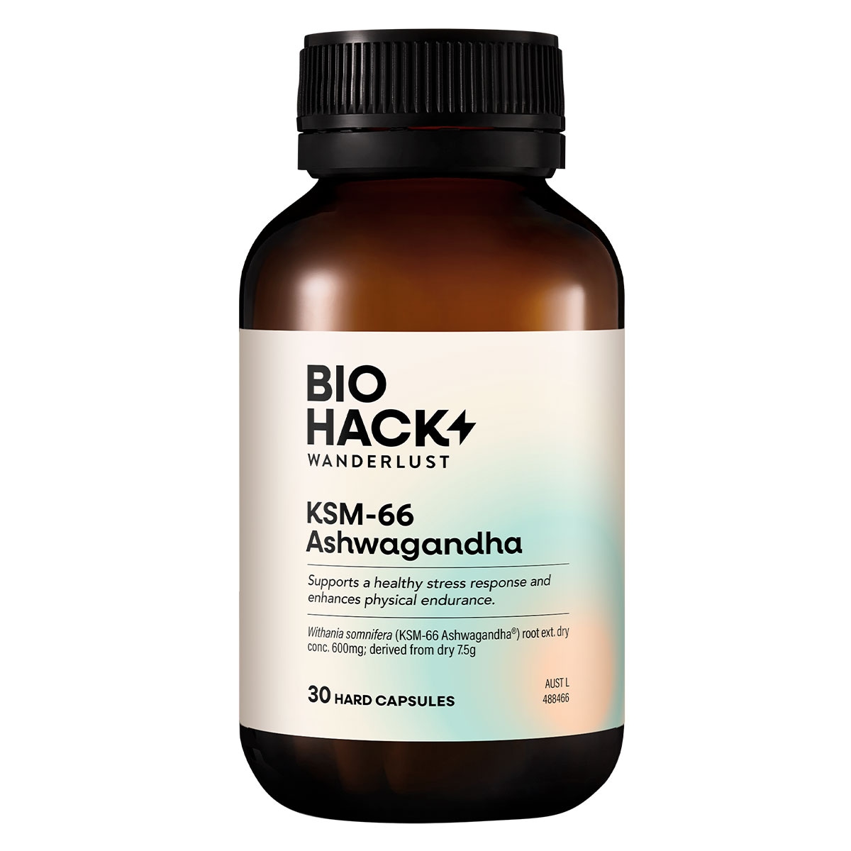 BioHack Wanderlust KSM-66 Ashwagandha 30 Capsules | Healthylife