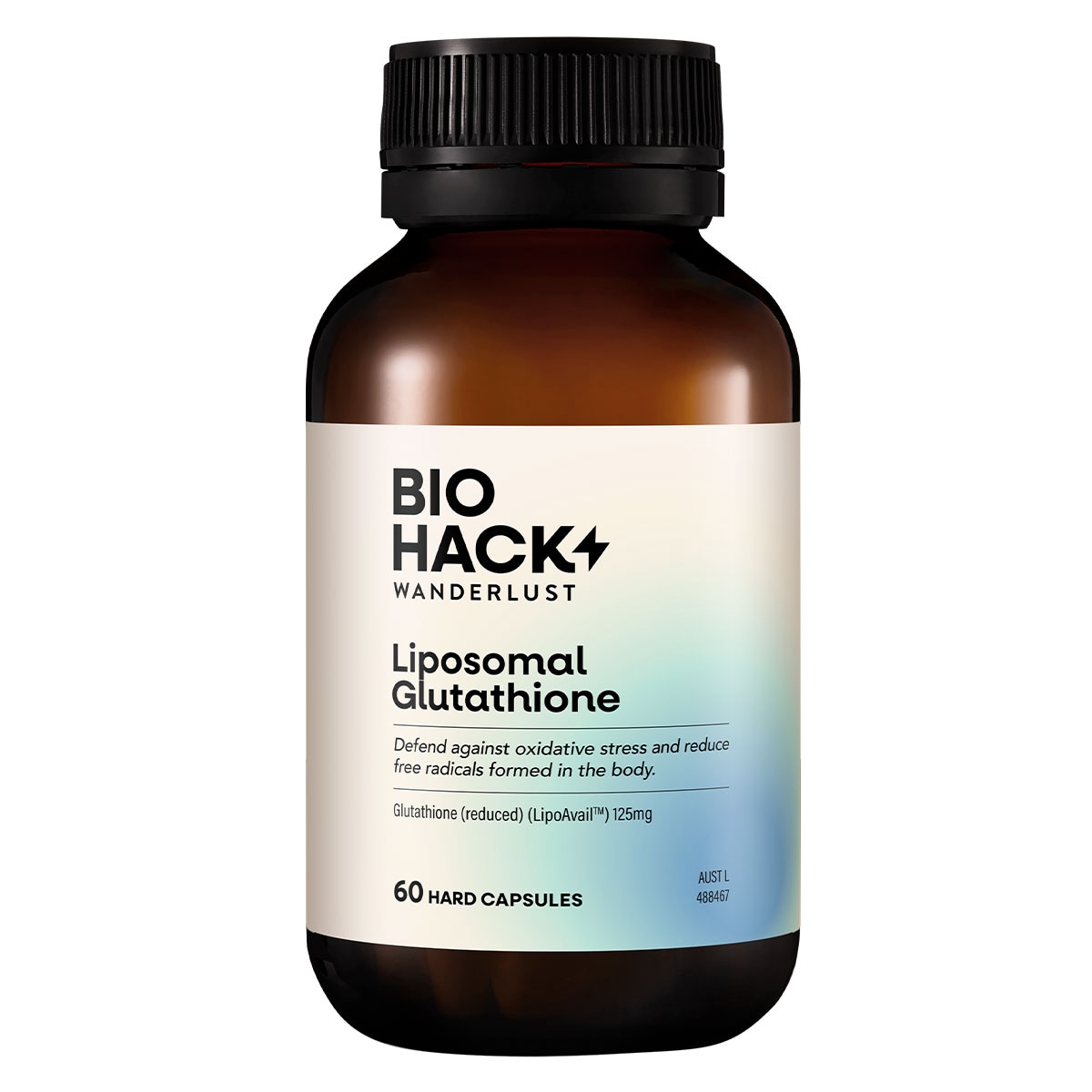 BioHack Wanderlust Liposomal Glutathione 60 Capsules | Healthylife BioHack Wanderlust Liposomal Glutathione 60 Capsules | Healthylife