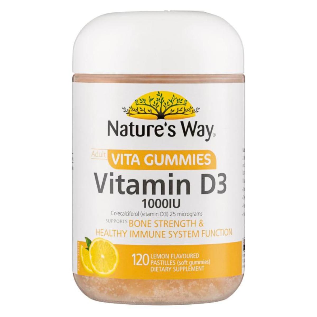 Nature's Way Adult Vita Gummies Vitamin D3 1000iu 120 Pack | Healthylife