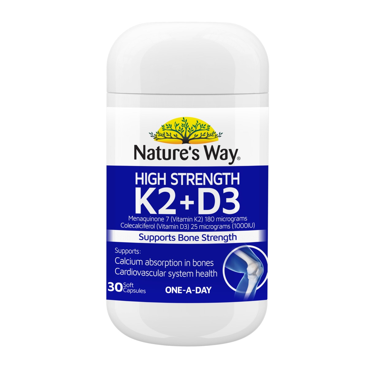 Natures Way Vitamin K2+D3 30 Capsules | Healthylife