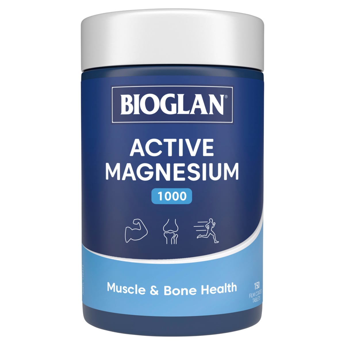 Bioglan Active Magnesium 1000mg 150 Tablets | Healthylife