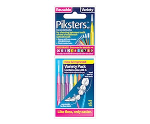 Piksters Interdental Brush Variety 8 Pack