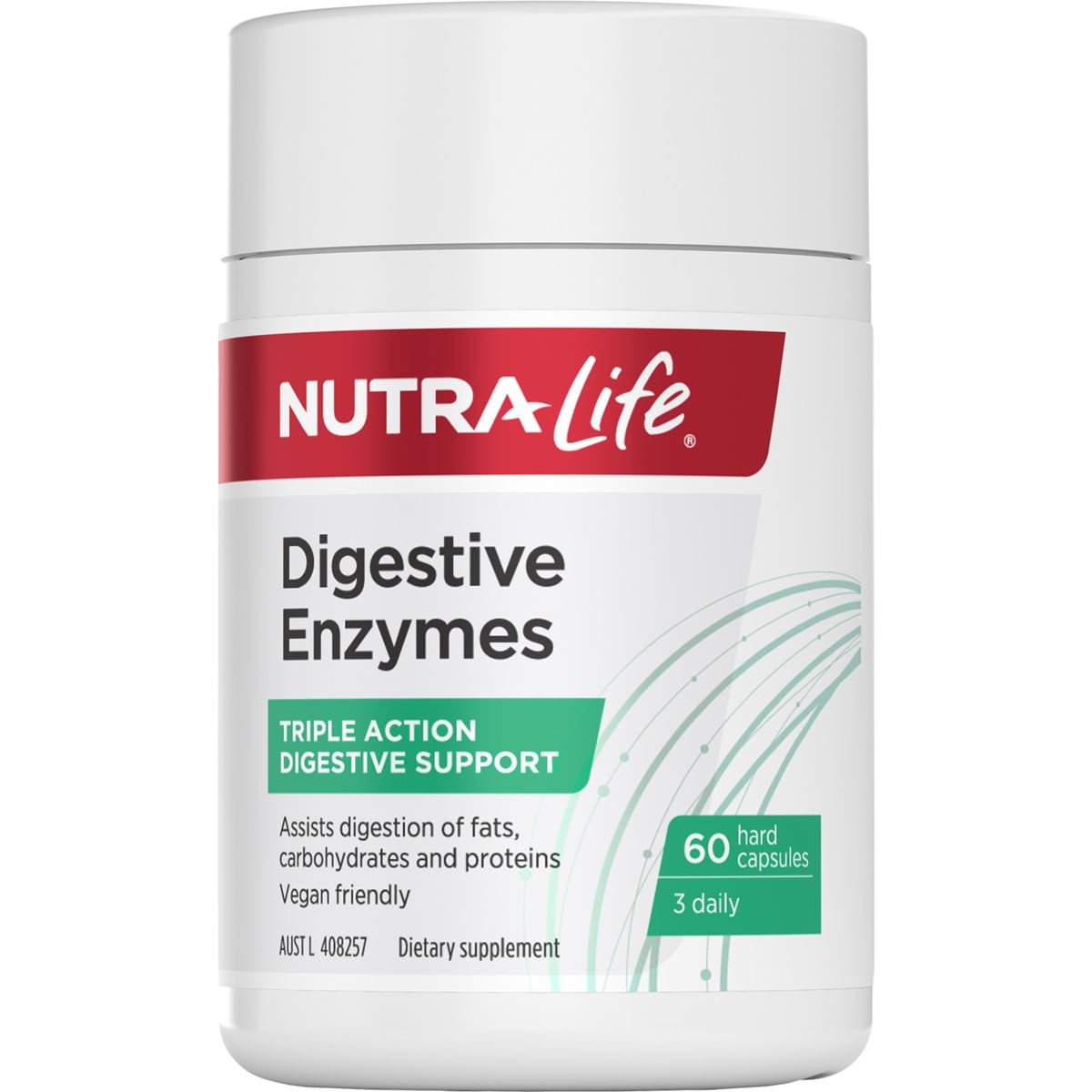 Nutra-Life Digestive Enzymes 60 Capsules | Healthylife