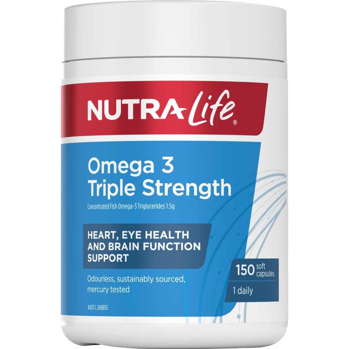Nutra-Life Omega 3 Triple Strength 150 Capsules | Healthylife