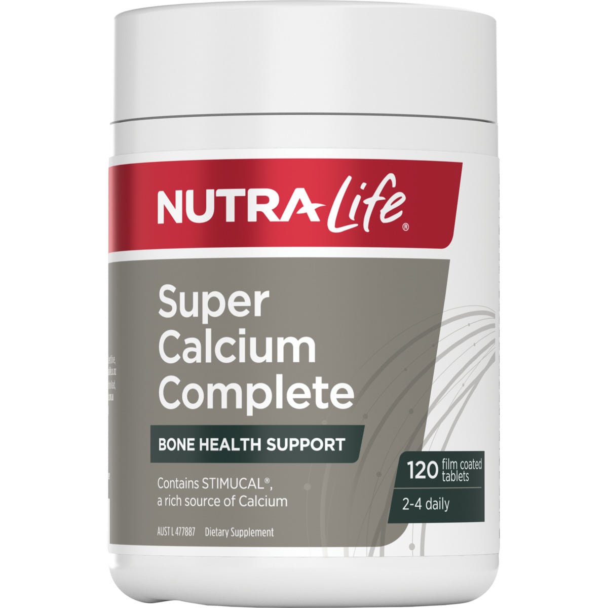 Nutra-Life Super Calcium Complete 120 Tablets | Healthylife