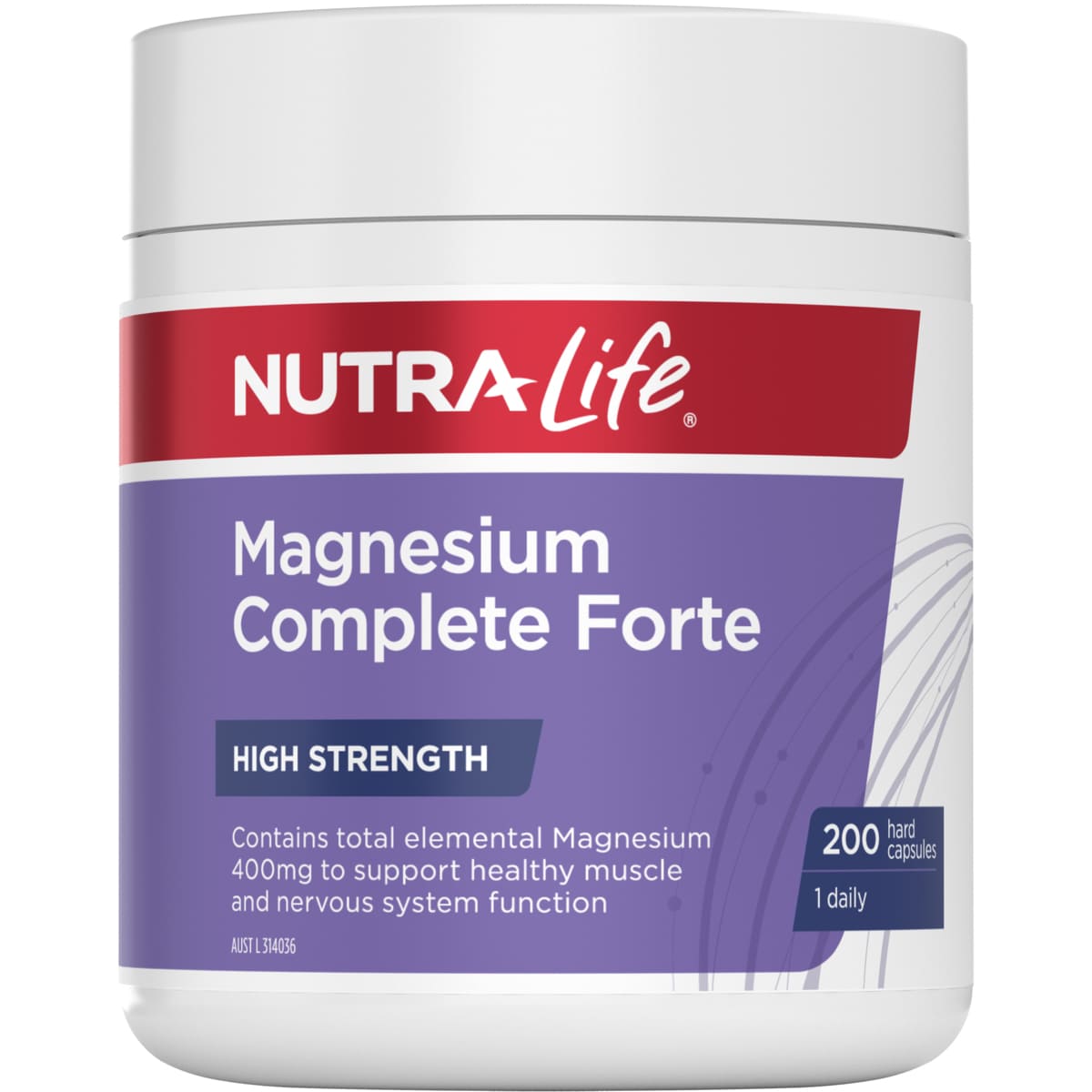 Nutra-Life Magnesium Complete Forte 200 Capsules | Healthylife