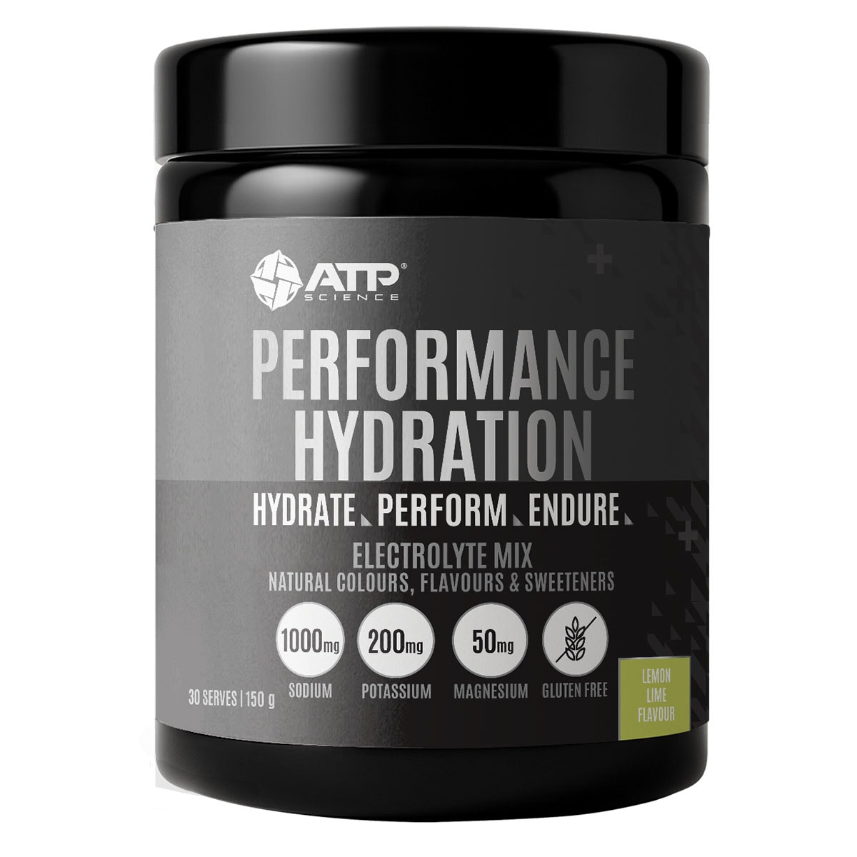 ATP Science Performance Hydration Electrolyte Mix Lemon Lime 150g | Healthylife