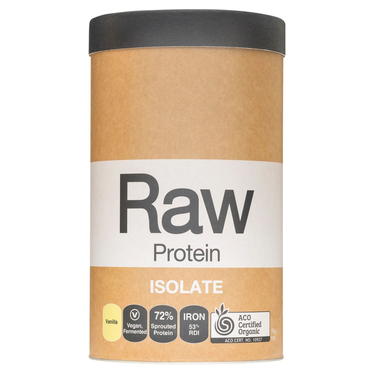 Amazonia Raw Protein Isolate Vanilla 1kg | Healthylife