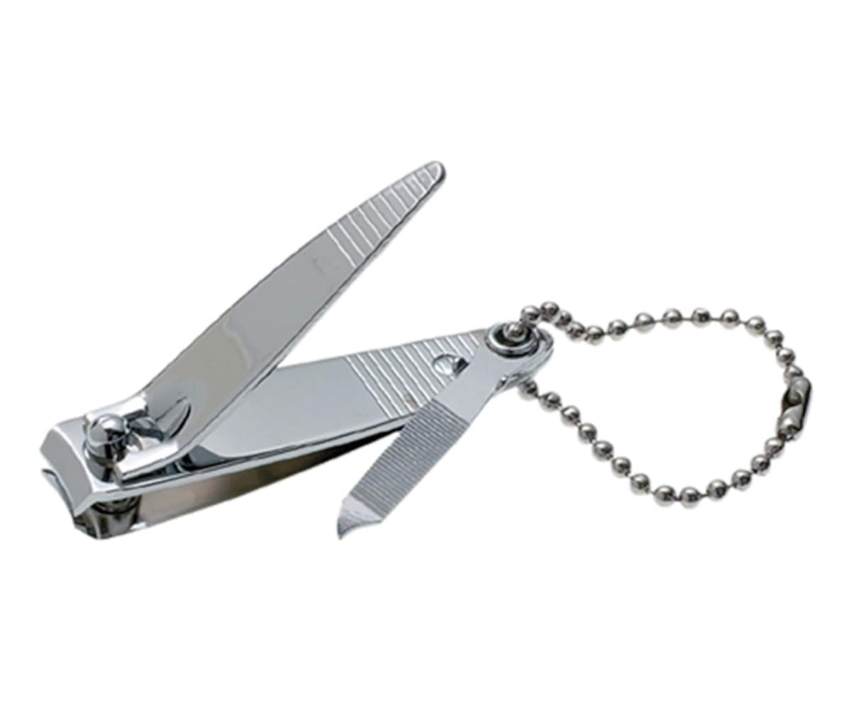 Manicare Nail Clippers with Nail File and Key Chain