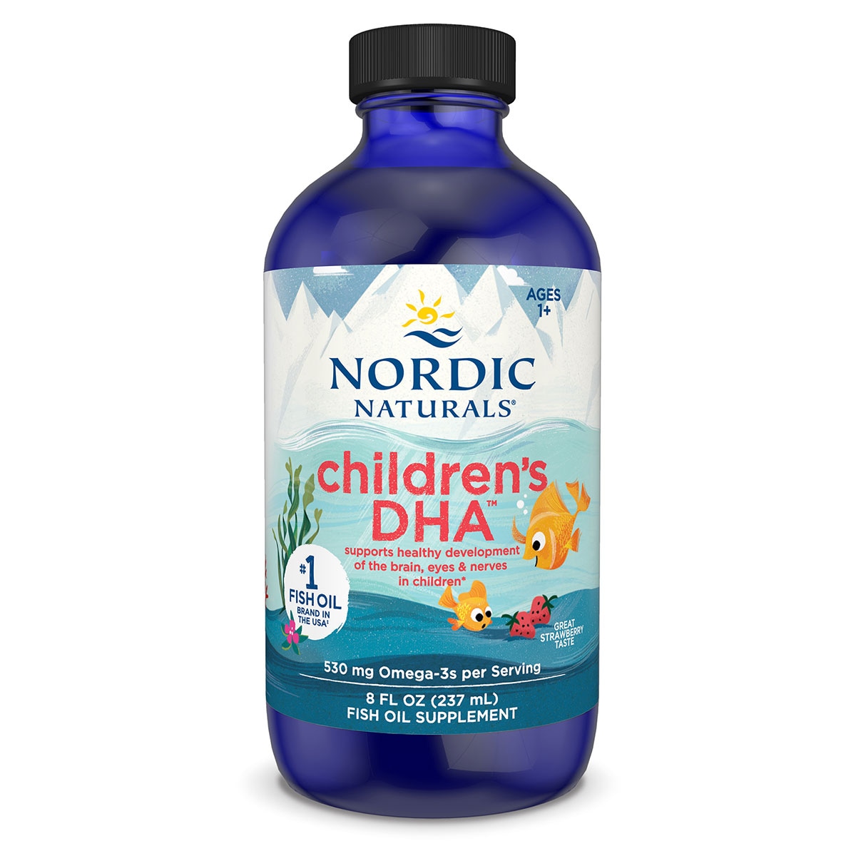 Nordic Naturals Childrens DHA Strawberry (237ml) | Healthylife