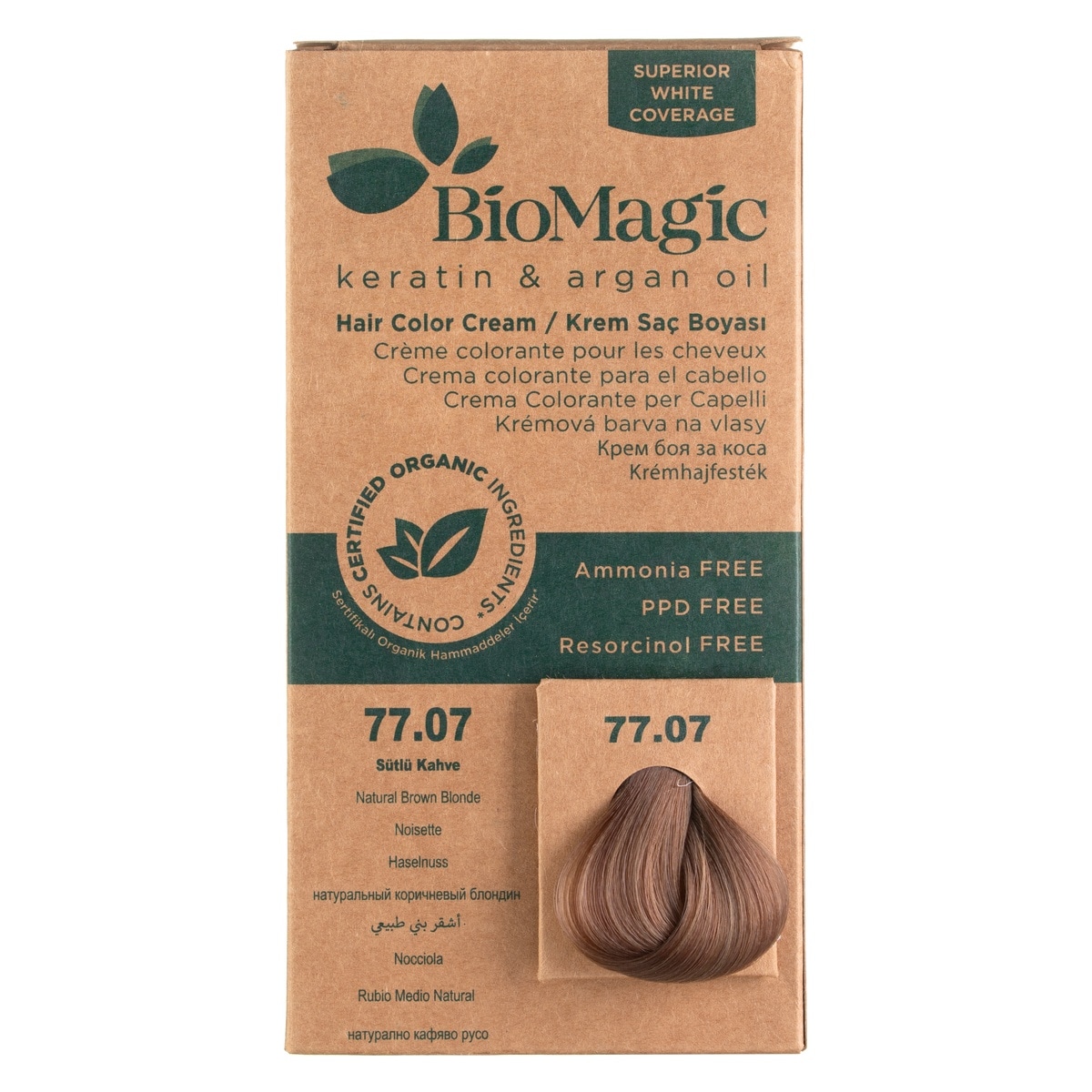 Bio Magic Hair Colour Cream Natural Brown Blonde 77.07 | Healthylife
