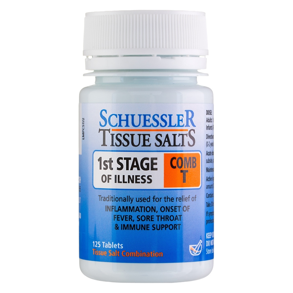 Schuessler Tissue Salts Comb T 1st Stage of Illness 125 Tablets ...