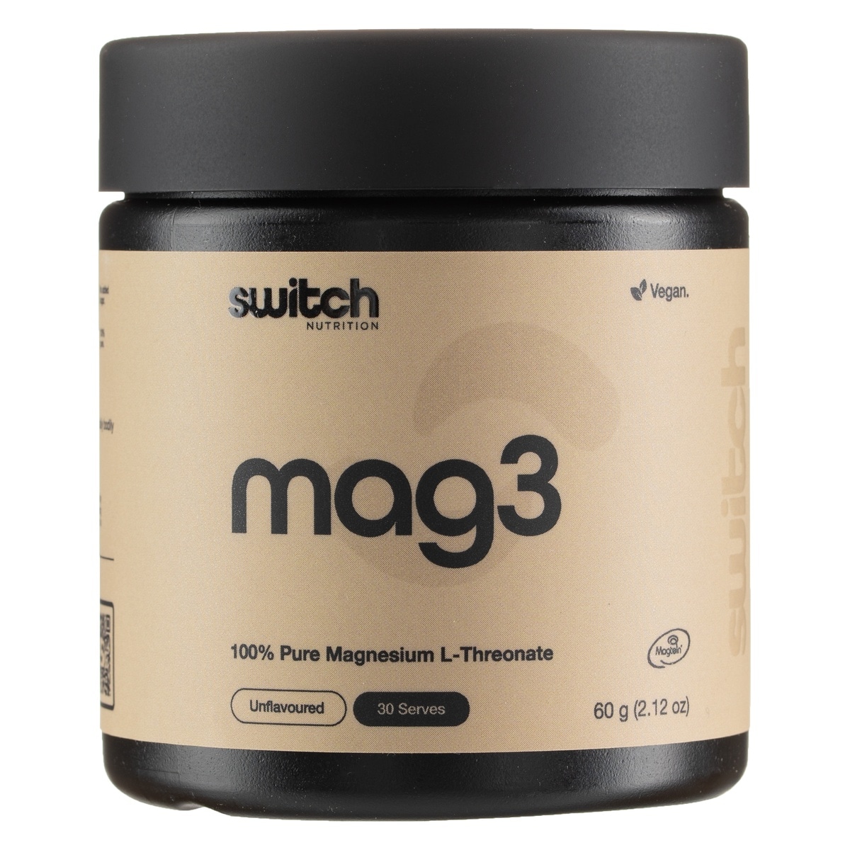 Switch Nutrition Magnesium L-Threonate Powder 60g (Mag3) | Healthylife