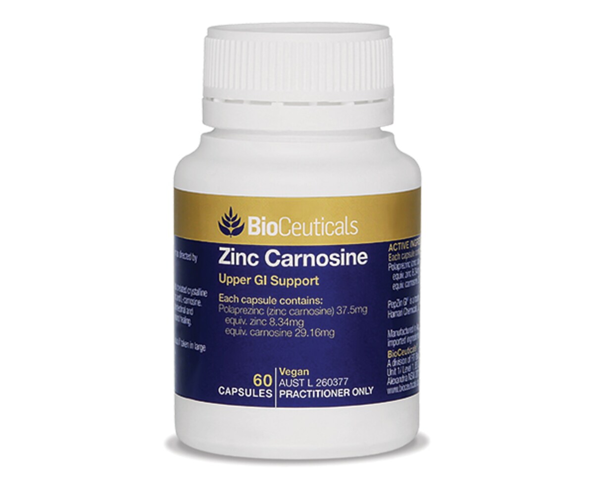 Bioceuticals Zinc Carnosine 60 Capsules