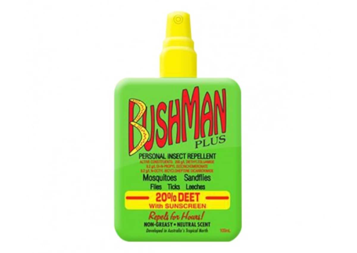 Bushman Plus 20% Deet Insect Repellent with Sunscreen Pump Spray 100ml